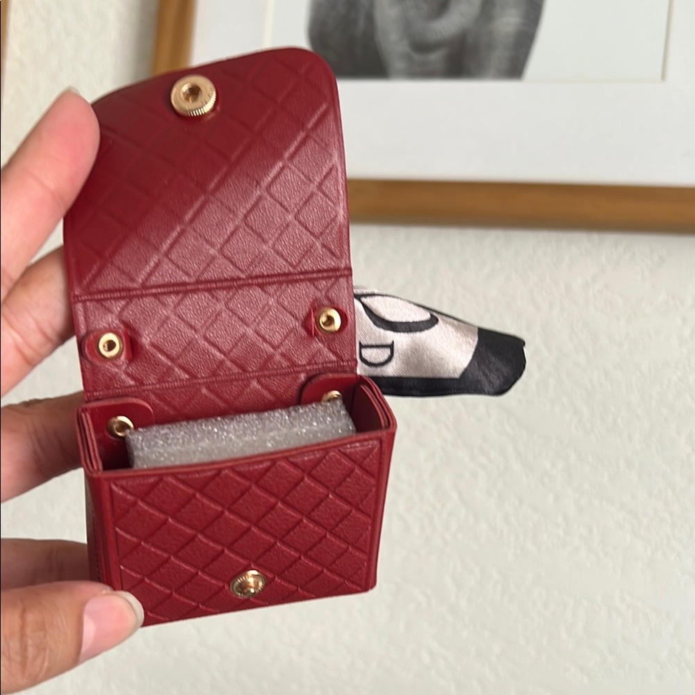 Burgundy Mini Handbag - Picture 4 of 5